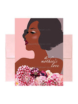 A Mother's Love Card - Multicultural, African American, Black