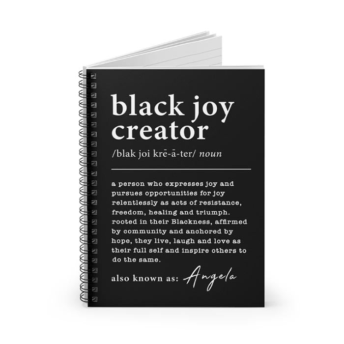 Black Joy Creator Notebook (15 colors)