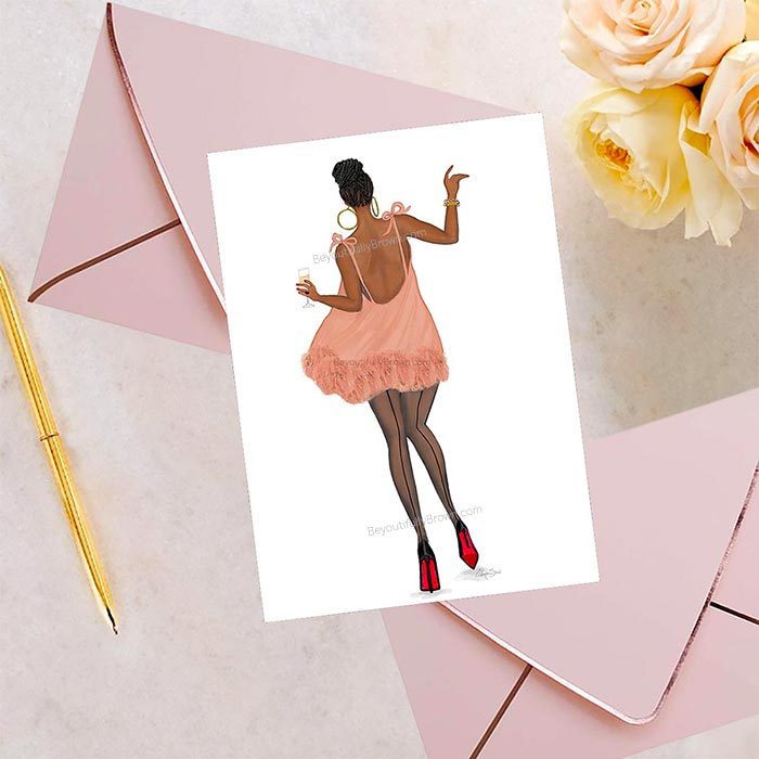 Happy Strut Notebook & Birthday Card