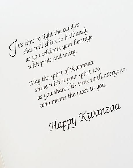 Kwanzaa Greeting Card Bundle (9 cards)