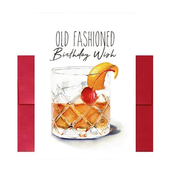 Old Fashioned Birthday Greeting Card from Beyoutifully Brown