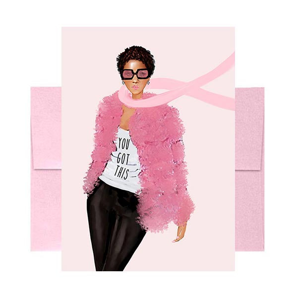 You Got This Greeting Card from Beyoutifully Brown for Breast Cancer Support