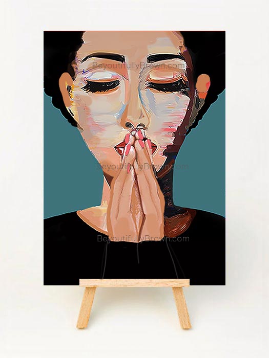 Praying Hands Card