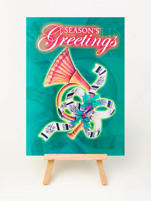 Season's Greetings Holiday Card