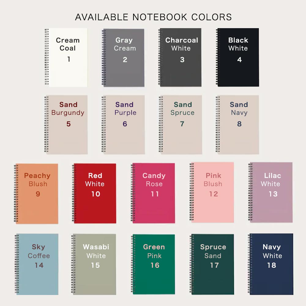 Difference Maker Notebook (15 colors)