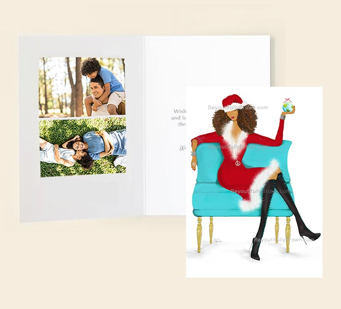 Symbols of Peace Custom Holiday Cards