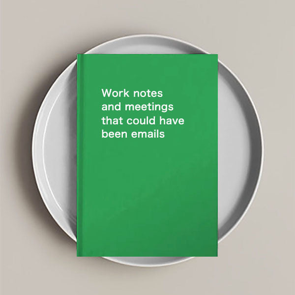 Work Notes and Meetings Notebook (7 colors)