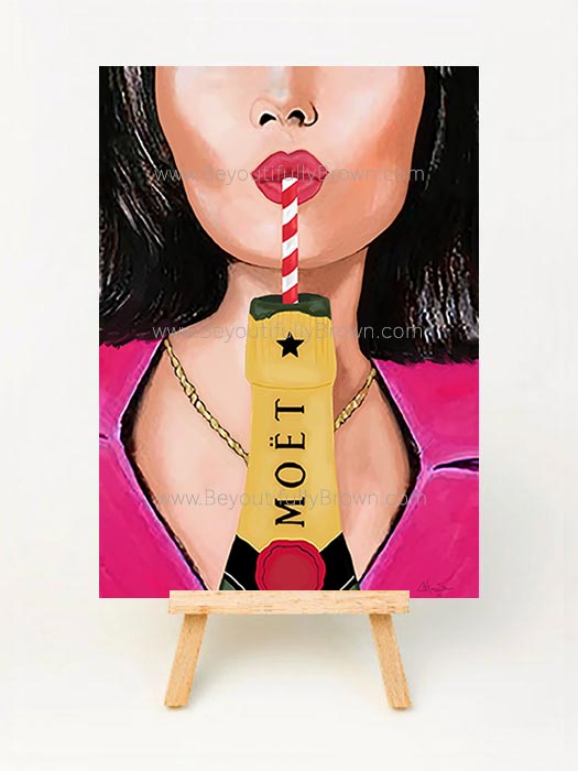 Multicultural Celebration and Congrats Greeting Card, Drink Champagne