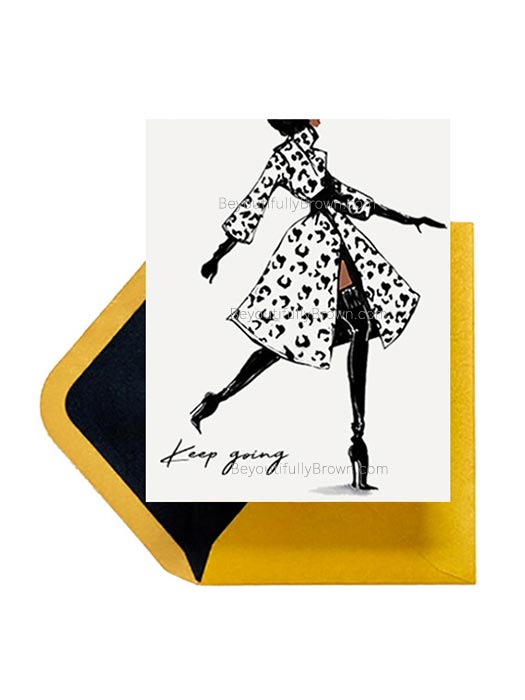 Keep Going Notebook & Greeting Card