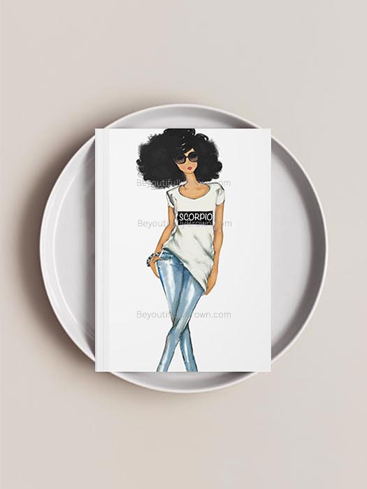 Multicultural, Ethnic, African American Journal, Libra Tee