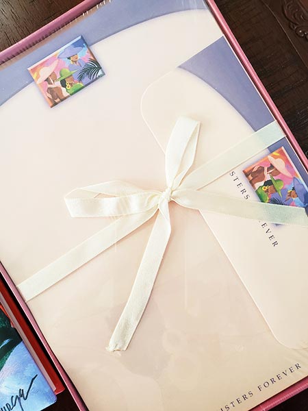 Women in Hats Stationery and Notebook Set