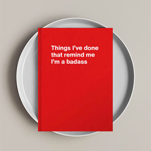 Badass Reminders Notebook (7 colors)