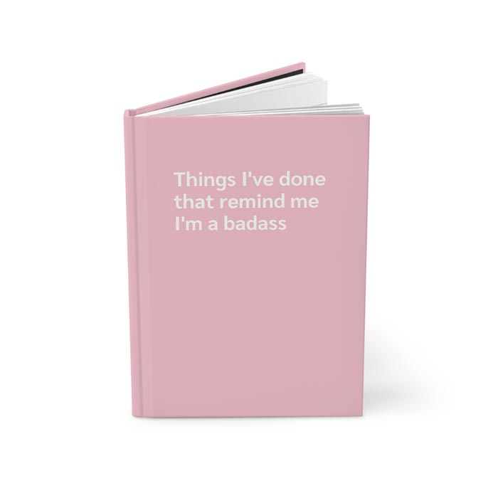 Badass Reminders Journal  Notebook