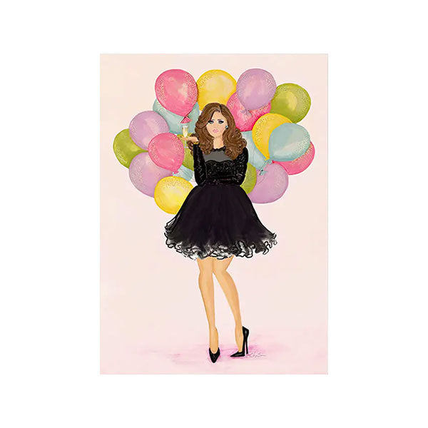 Balloon Bouquet Birthday Card