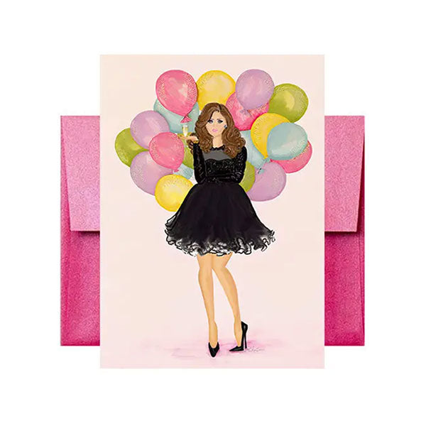 Balloon Bouquet Birthday Card