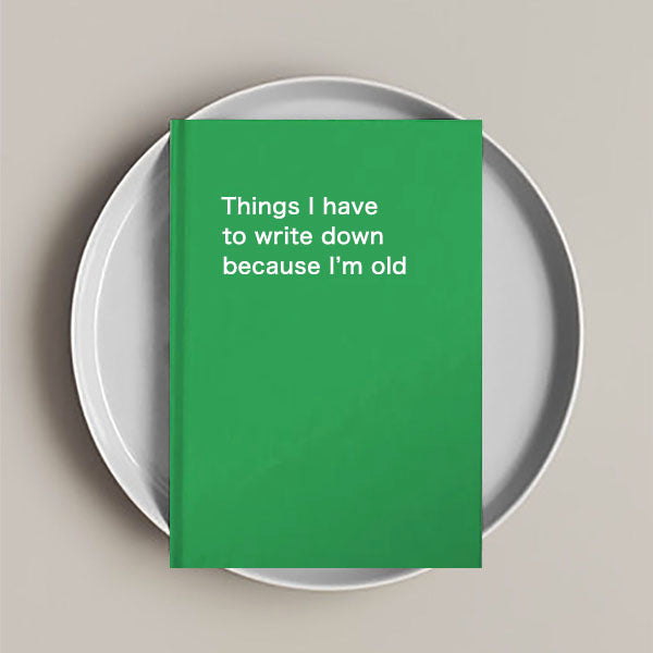 Because I'm Old Notebook (7 colors)