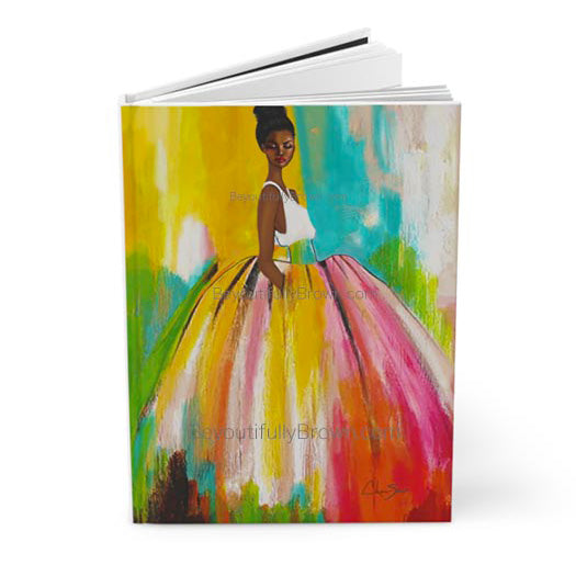 Multicultural, Ethnic, African American Journal Notebook, Being Seen