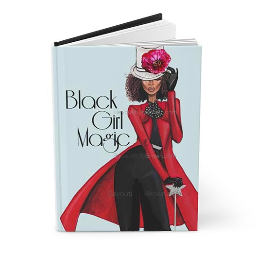 Black Girl Magic Journal Notebook Gift