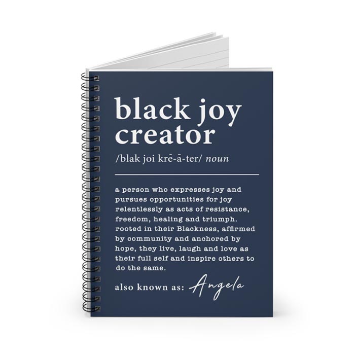 Black Joy Creator Notebook (15 colors)