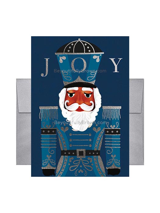 Blue Joy Holiday Card