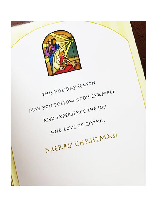 A Blessing For You Holiday Card