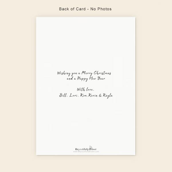 Joy & Peace Holiday Photo Cards