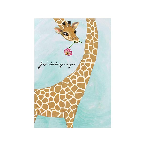 Just Checking on You Greeting Card from Beyoutifully Brown