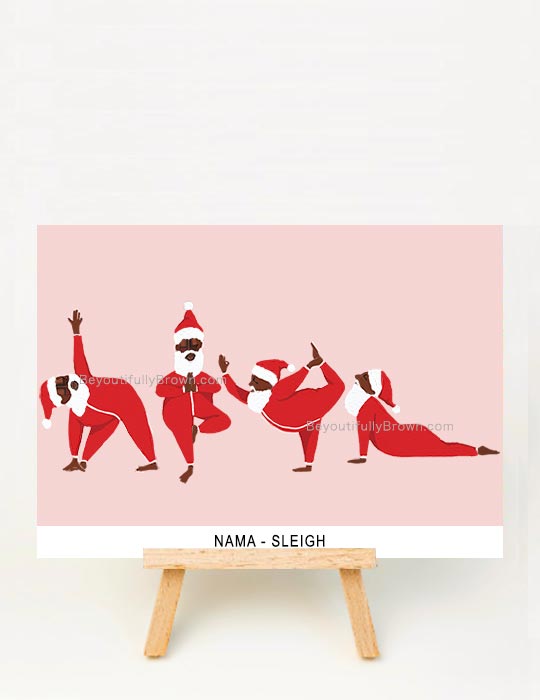 Nama-sleigh Holiday Card