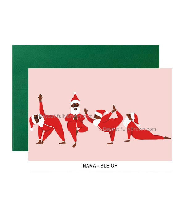 Nama-sleigh Holiday Card