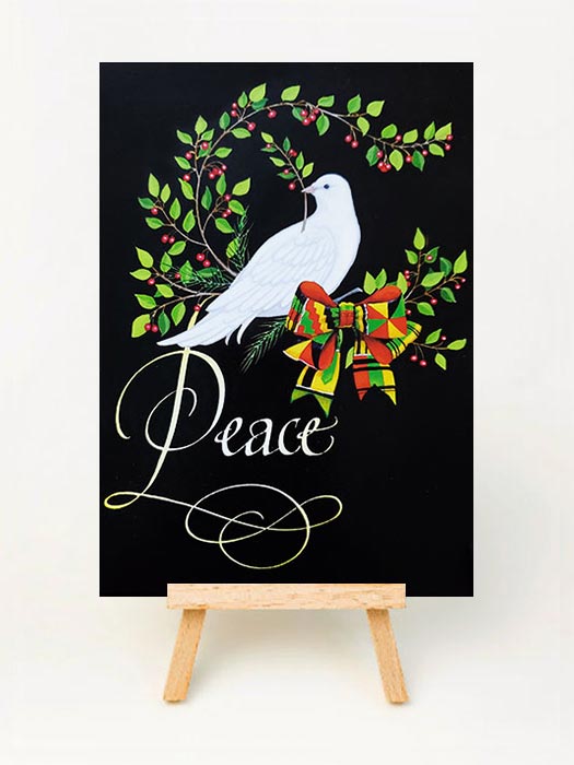 Peace Dove Holiday Card