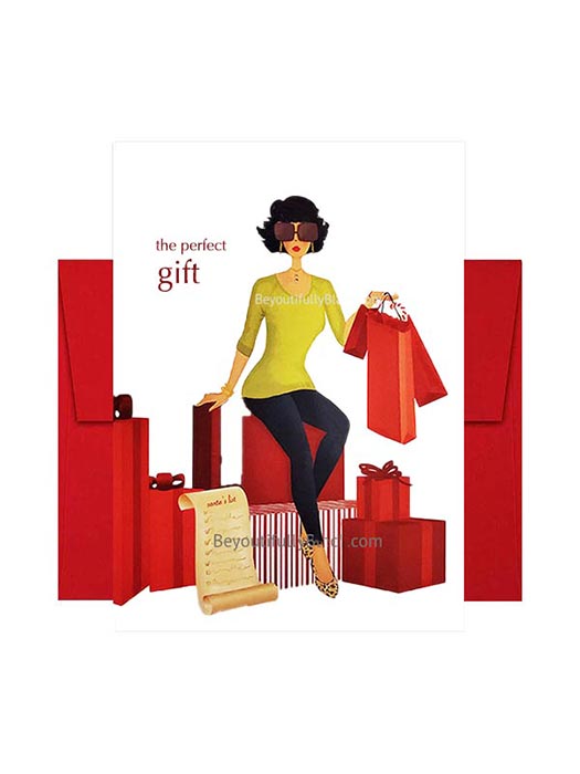 The Perfect Gift Holiday Card