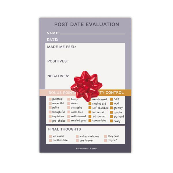 Date Evaluation Notepad