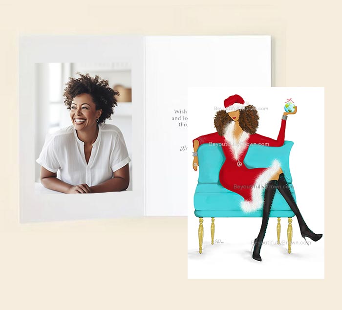 Symbols of Peace Custom Holiday Cards
