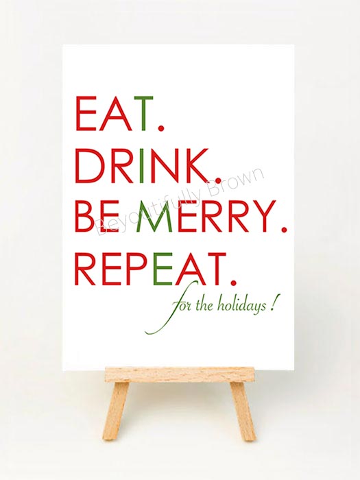 Time for the Holidays Card