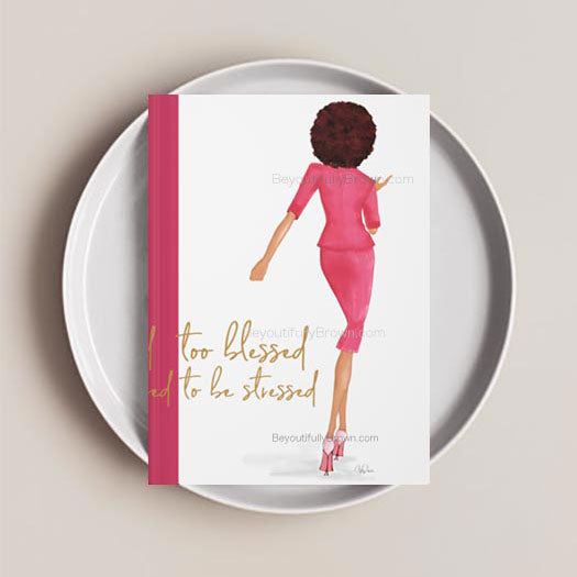 Too Blessed Notebook & Greeting Card