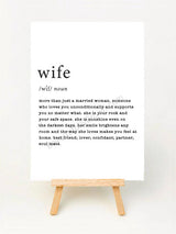 Wife Defined Greeting Card