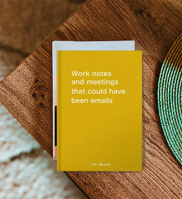 Work Notes and Meetings Notebook (7 colors)