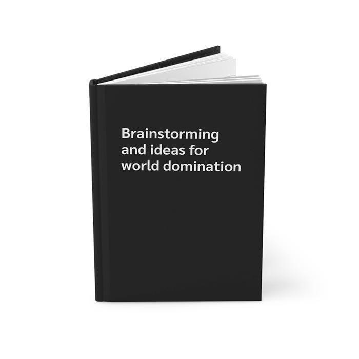 World Domination Journal Notebook