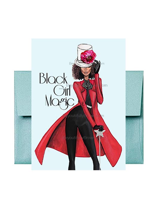 Black Girl Magic Notecards Set