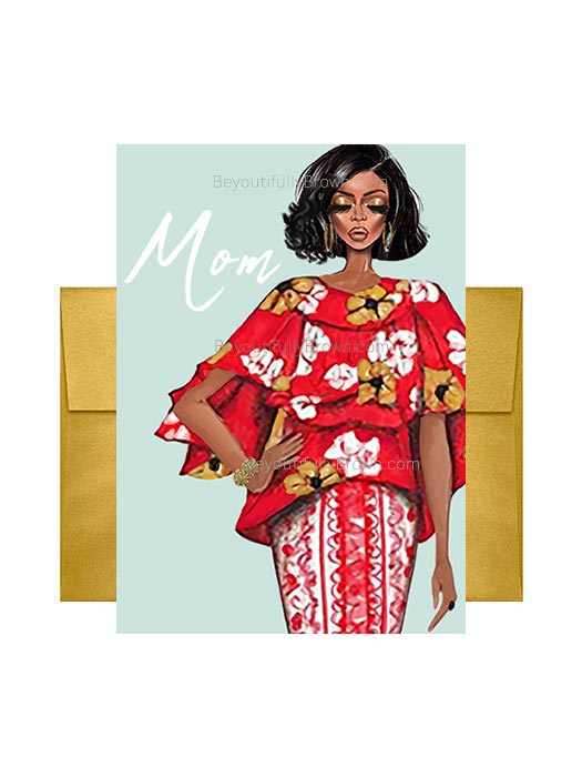 Fabulous Mother's Day Greeting Card - Multicultural, African American, Black