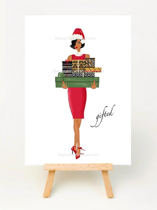 Gifted - Multicultural, African American, Christmas Card Boxed Set