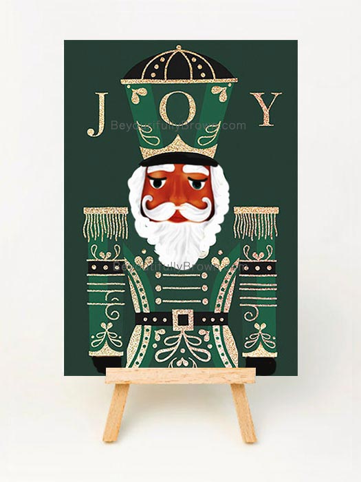 Green Joy Holiday Card Set