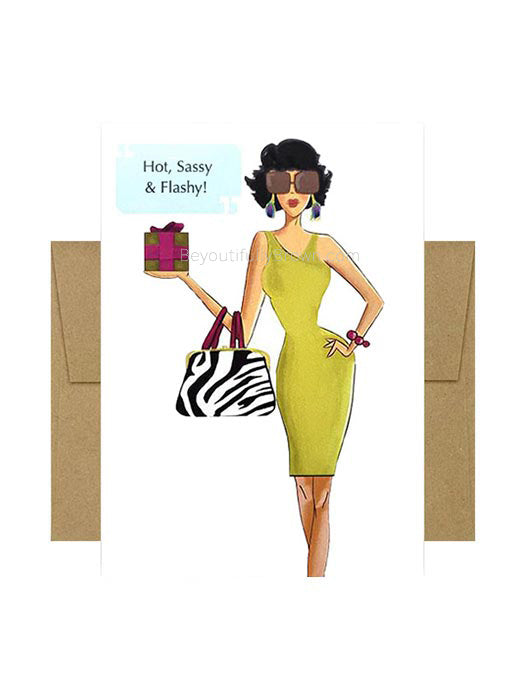 Hot Sassy Flashy Mother's Day Card
