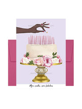 Multicultural, African American, Black Birthday Card, More Candles More Fabulous