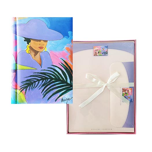 Women in Hats Stationery and Notebook Set