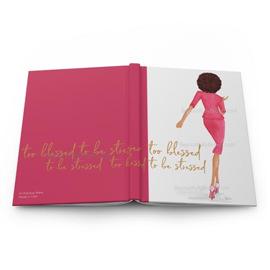 Too Blessed Journal Notebook