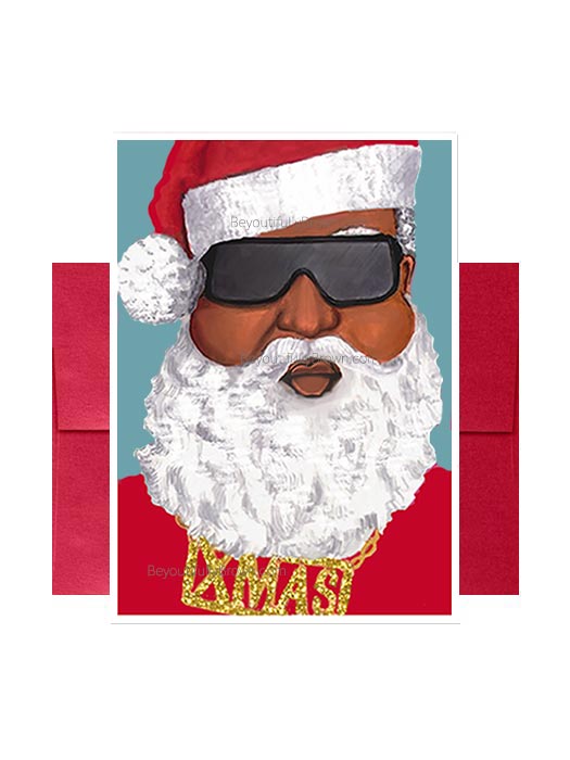 Xmas Santa Card Set